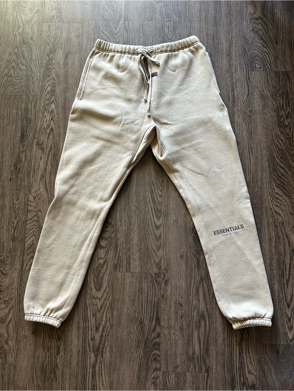 Fear of God ESSENTIALS Men’s Cream Sweatpants